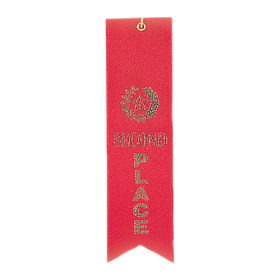 Buy 2nd-place-red Place Carded Ribbon with String 2 x 8 inch
