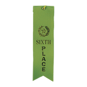Buy 6th-place-green Place Carded Ribbon with String 2 x 8 inch