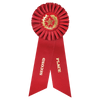 Large Place Rosette Ribbon 9" - 2nd Place