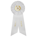 Large Place Rosette Ribbon 9" - 3rd Place