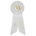 Large Place Rosette Ribbon 9" - 3rd Place