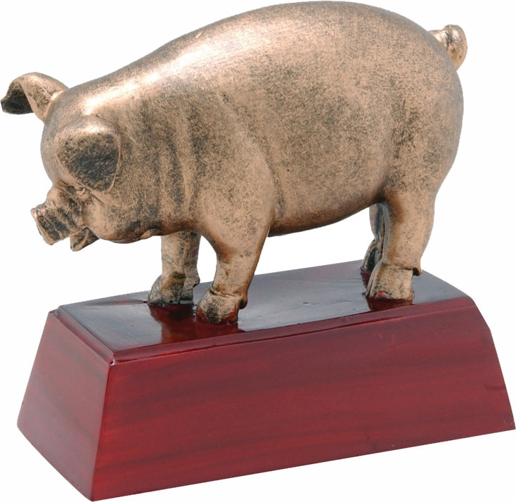 Pig Resin Trophy - 2 Sizes