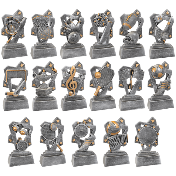 Pickleball Triumph Resin Trophy